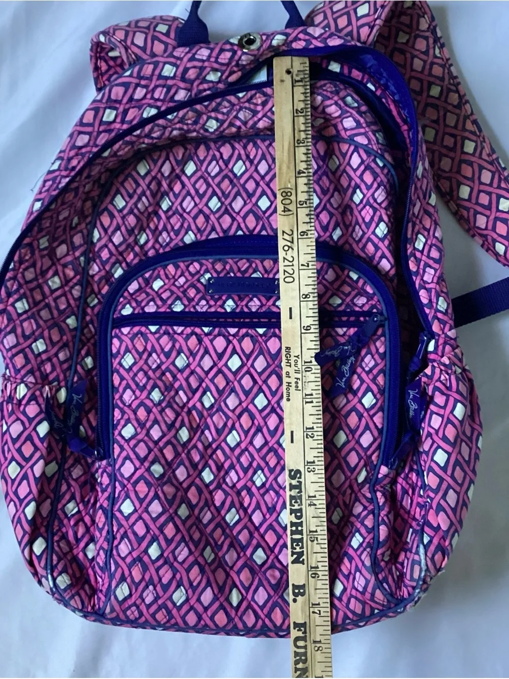 Vera Bradley Large Geometric Design BAckpack